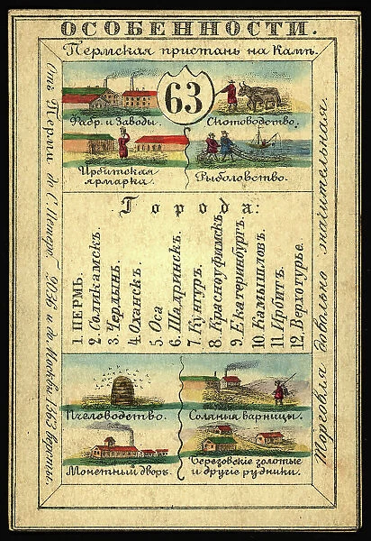 Perm Province, 1856. Creator: Unknown