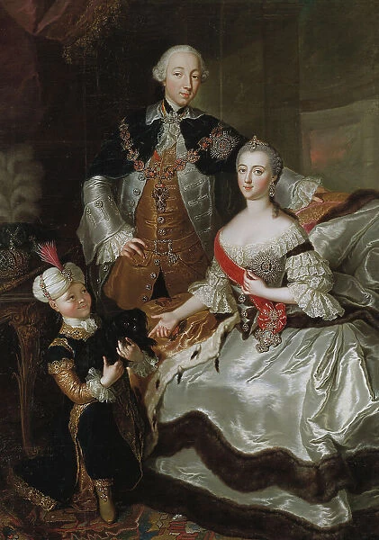 Peter III and Catherine II of Russia, 1756. Creator: Anna Rosina de Gasc