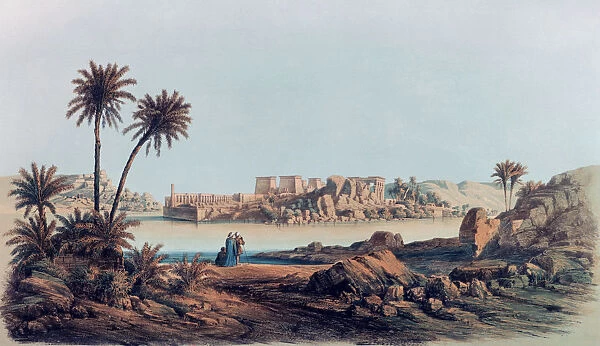Philae, Egypt, 1842-1845. Artist: E Weidenbach