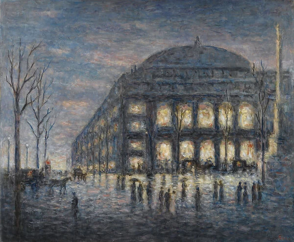 The Place du Chatelet in Paris, c. 1900