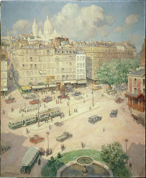 Place Pigalle, c1932. Creator: Lucien Lievre