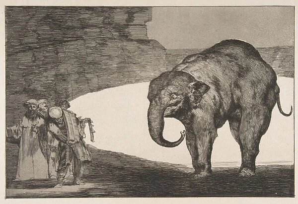Plate C from the Disparates : Animal Folly, ca. 1816-23 (published before 1877)