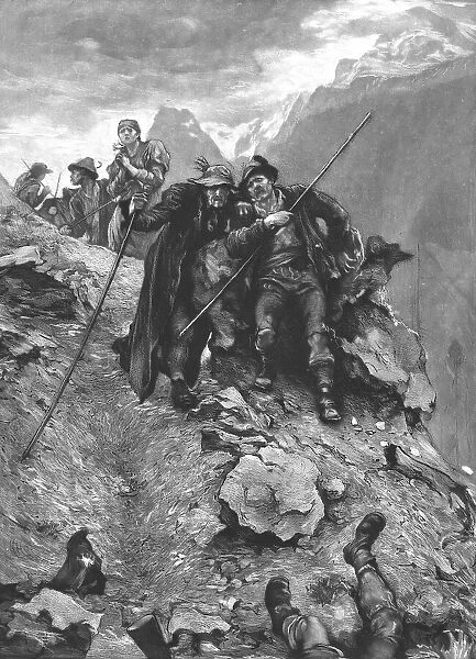 The Poachers Fate, after Hubert Herkomer, Esq. A.R.A. c1880-83. Creator: Hubert von Herkomer