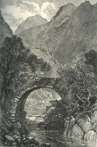 Pont Aberglaslyn, c1870