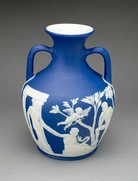 Portland Vase, Burslem, 1860  /  80. Creator: Wedgwood