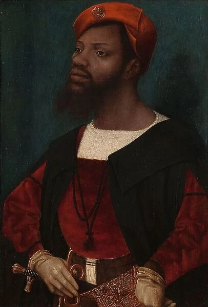 Portrait of an African Man, c.1525-c.1530. Creator: Jan Mostaert