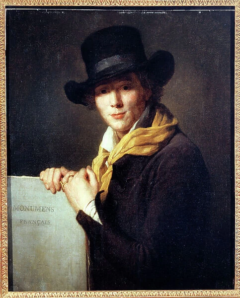 Portrait of Alexandre Lenoir (1762-1839), founder of the Museum of French Monuments, c1796. Creator: Marie-Genevieve Bouliard