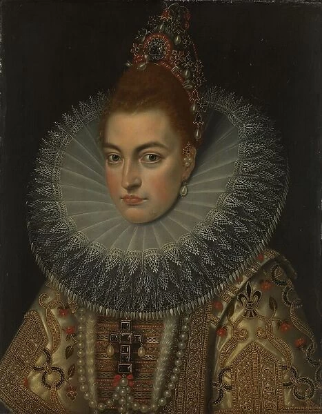 Portrait of Archduchess Isabella Clara Eugenia (1566-1633), Infanta of Spain, c.1600. Creator: Frans Pourbus the Younger