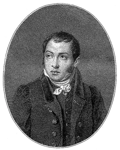 Portrait of the author Faddei Bulgarin (1789-1859), 1828. Artist: Anonymous