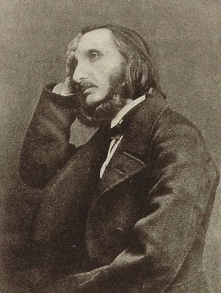 Portrait of the composer Heinrich Wilhelm Ernst (1814-1865). Creator: Anonymous