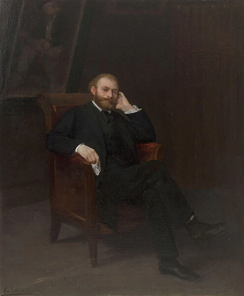 Portrait d'Edouard Manet, 1863. Creator: Alphonse Legros