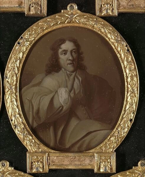 Portrait of Frans de Haes, Poet and Linguist in Rotterdam, 1732-1771. Creator: Dionys van Nijmegen