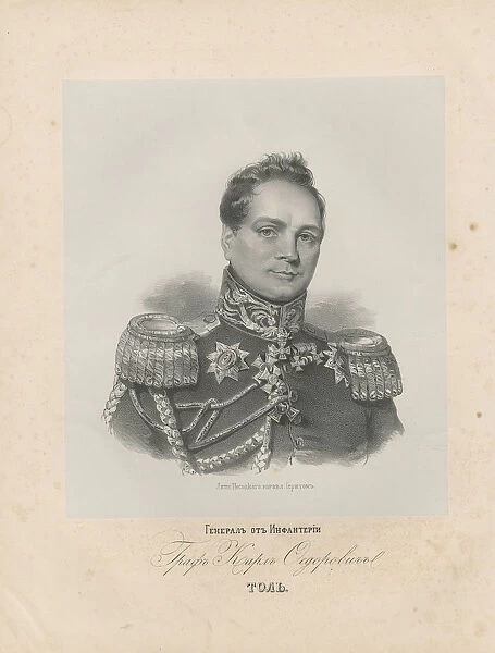 Portrait of General Count Karl Wilhelm von Toll (1777-1842)