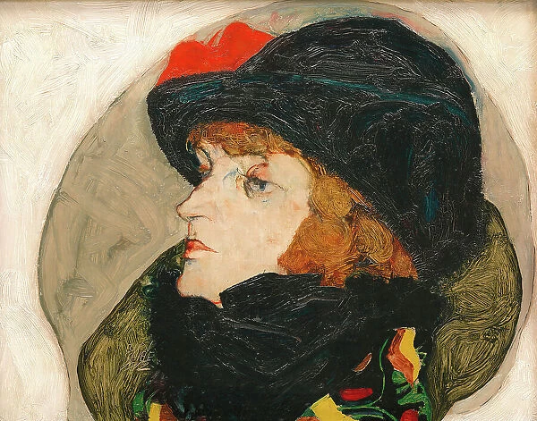 Portrait of Ida Roessler, 1912. Creator: Schiele, Egon (1890-1918)