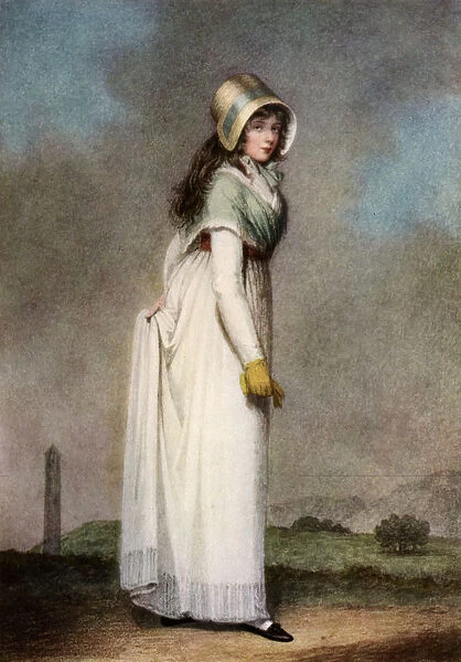 Portrait of an Irish Girl, late 18th-early 19th century, (1910). Artist: Adam Buck