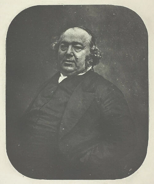 Portrait de Jules Janin d Apres Nadar, c. 1857, printed 1982. Creator: Charles Negre