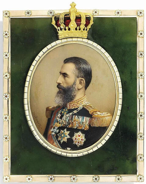 Portrait of King Carol I of Romania (1839-1914)