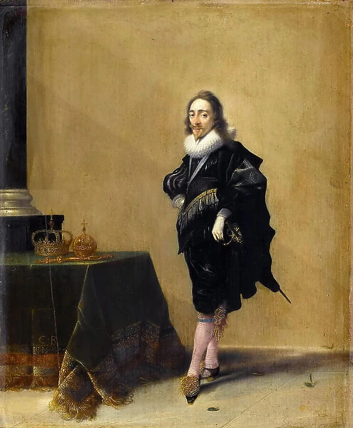 Portrait of King Charles I of England, Scotland and Ireland (1600-1649), 1632. Creator: Pot, Hendrik Gerritsz. (1580 / 81-1657)