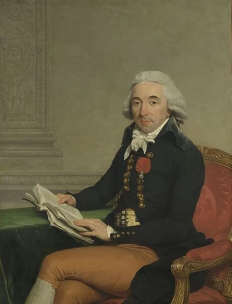 Portrait of a Man, c.1795. Creator: Francois-Andre Vincent