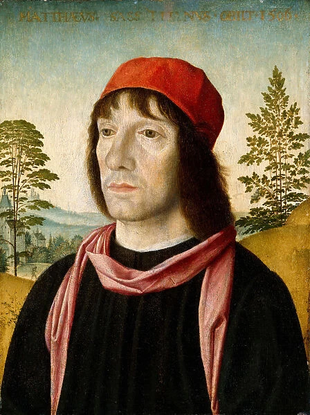 Portrait of a Man, shortly after 1497. Creator: Fra Bartolomeo