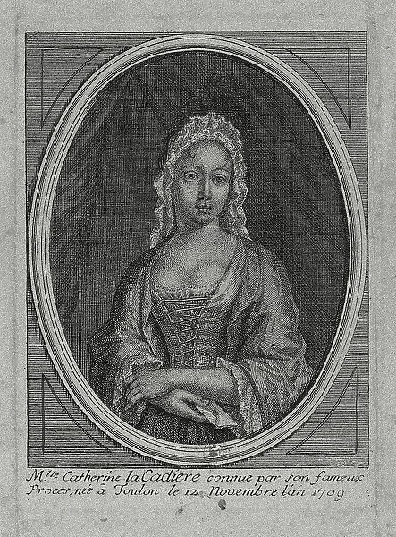 Portrait of Marie Catherine Cadière (1709-1731). Creator: Anonymous