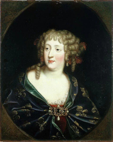 Portrait de Marie-Thérèse d'Autriche (1638-1683), reine de France, c1670. Creator: Ecole Francaise