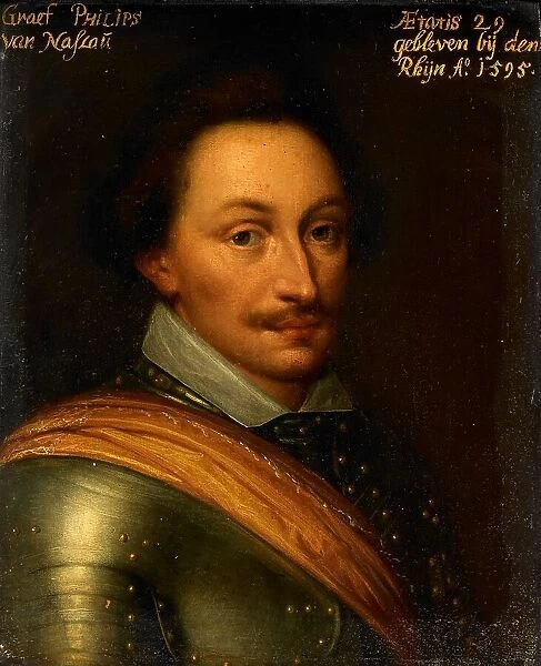 Portrait of Philips (1566-95), Count of Nassau, c.1609-c.1633. Creator: Unknown