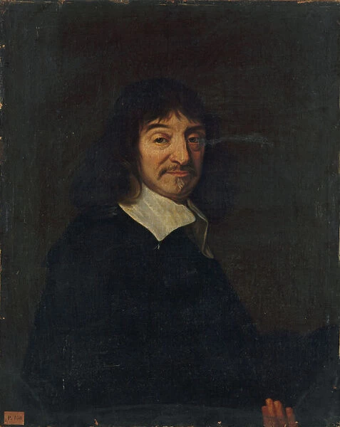 Portrait of the philosopher ReneDescartes (1596-1650). Creator: Anonymous