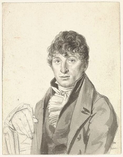 Portrait of Pieter Martinus Gregoor, c.1790-c.1829. Creator: Hendrik Willem Caspari
