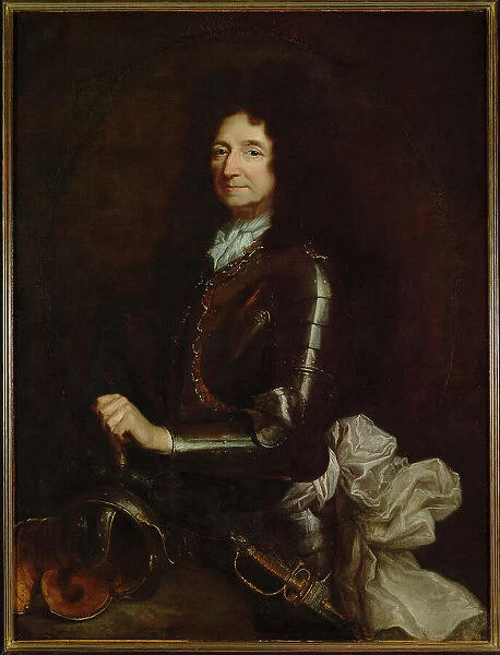 Portrait of the poet Jan Andrzej Morsztyn (1621-1693), 1690. Creator: Rigaud, Hyacinthe François Honoré (1659-1743)