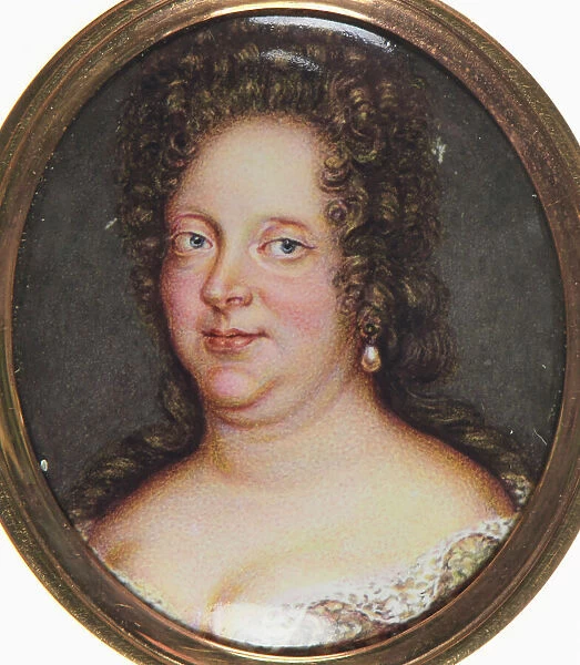 Portrait of Prinzessin Luise Caroline Radziwill (1667-1695), Countess Palatine of Neuburg, 1699. Creator: Blesendorf, Samuel (1633-1699)