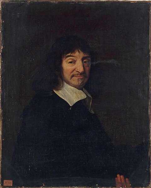 Portrait of René Descartes (1596-1650), philosopher and scholar. Creator: Unknown