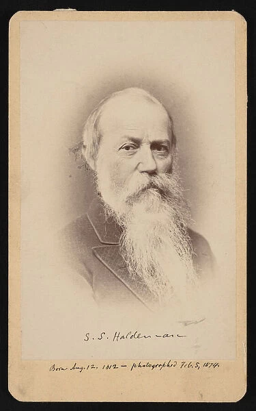 Portrait of Samuel Stehman Haldeman (1812-1880), February 5, 1874