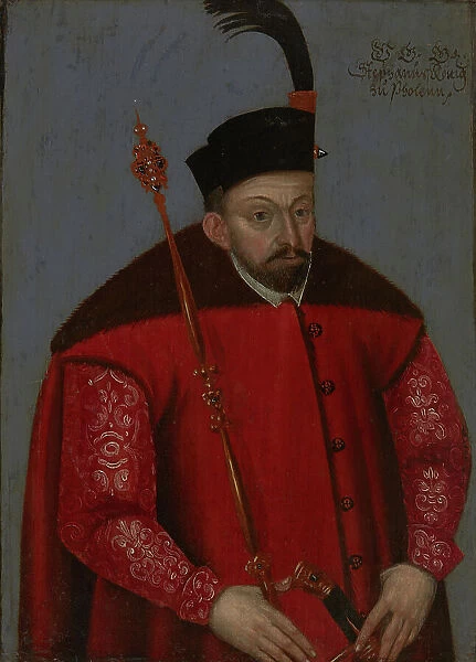 Portrait of Stephan Báthory (1533-1586), King of Poland and Grand Duke of Lithuania, ca. 1600. Creator: Anonymous