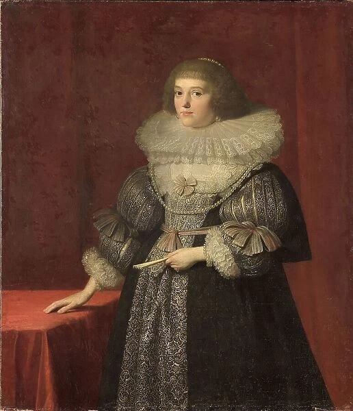 Portrait of Ursula (1594-1657), Countess of Solms-Braunfels, c.1630. Creator: Unknown