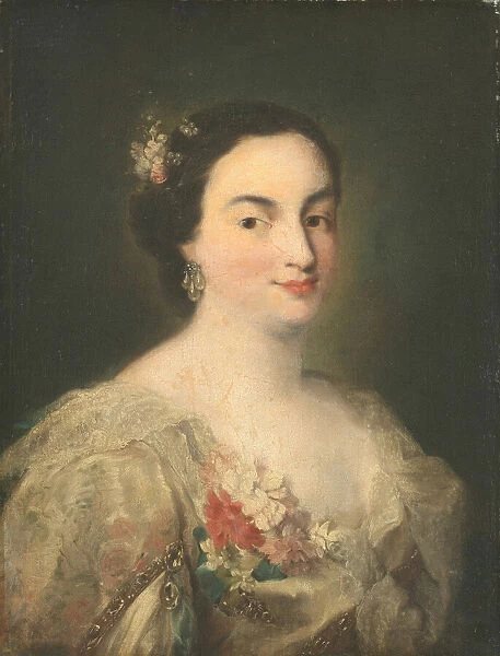Portrait of a Young Woman, c. 1760. Creator: Alessandro Longhi