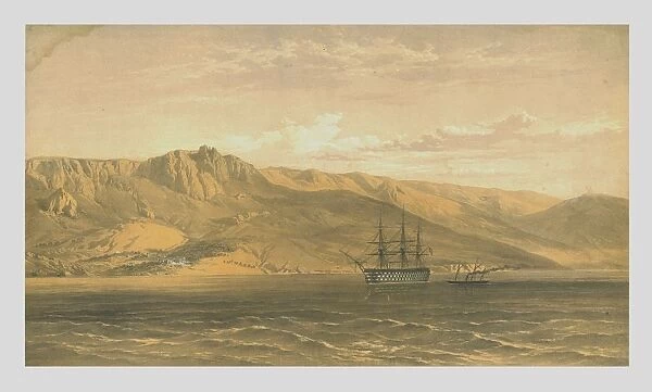 Prince Woronzoffs Palace near Yalta on the South Coast of the Crimea, 1854, (1855)