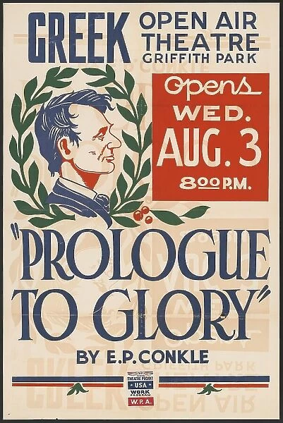 Prologue to Glory, Los Angeles, [193-]. Creator: Unknown