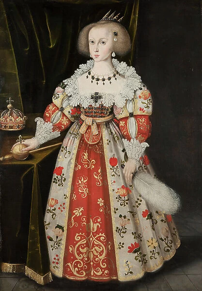Queen Kristina as a Child, 1630s. Creator: School of Jacob Heinrich Elbfas