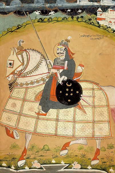 Rathor Shri Kinjan Singhji, c1850. Creator: Unknown