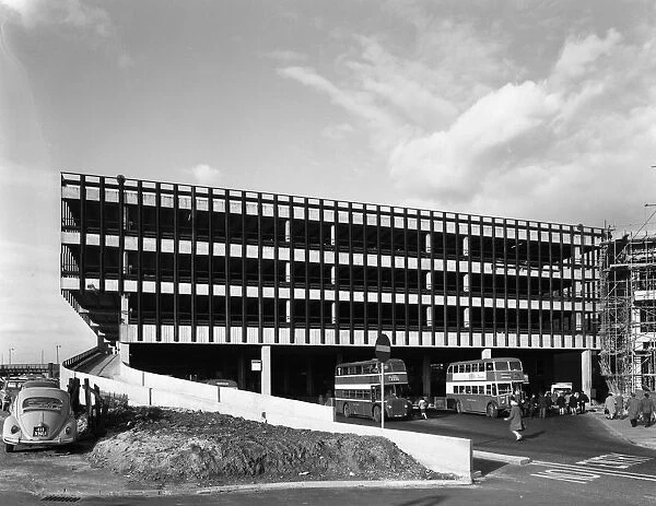 Recently completed Doncaster North Bus Station, South Yorkshire, 1967