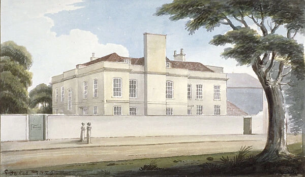 The Recovery, a house for the mentally ill in Mitcham Green, Mitcham, Surrey, 1825