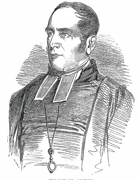 The Rev. Mr. Gorham, 1850. Creator: Unknown