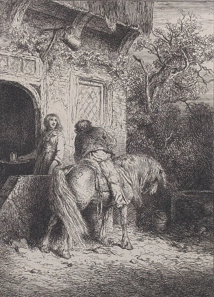 The Rider, ca. 1845. Creator: Charles Emile Jacque