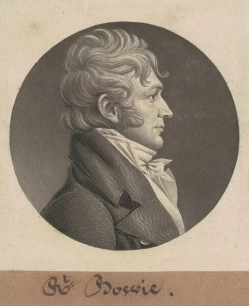 Robert Bowie, 1804. Creator: Charles Balthazar Julien Fevret de Saint-Memin