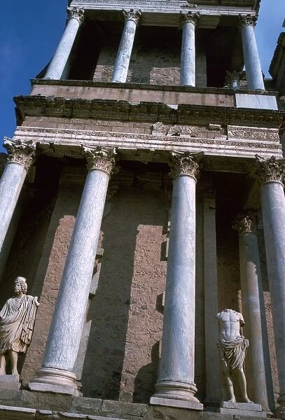 The Roman Theatre at Merida, 1st century BC