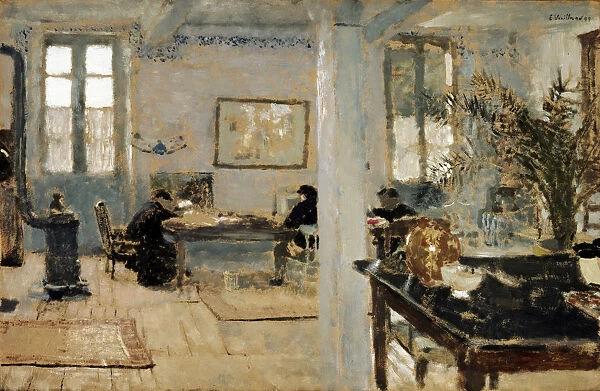 In a Room, 1899. Artist: Edouard Vuillard