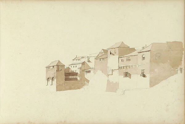 Row of houses, 1820-1896. Creator: Kasparus Karsen