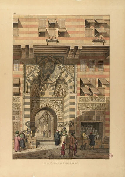 The Sabil-Kuttab of Sultan Qaitbay. Artist: Coste, Pascal-Xavier (1787-1879)