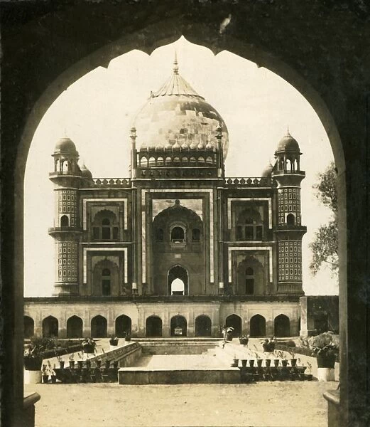 Safdarjungs Tomb, Delhi, India, c1909. Creator: George Rose